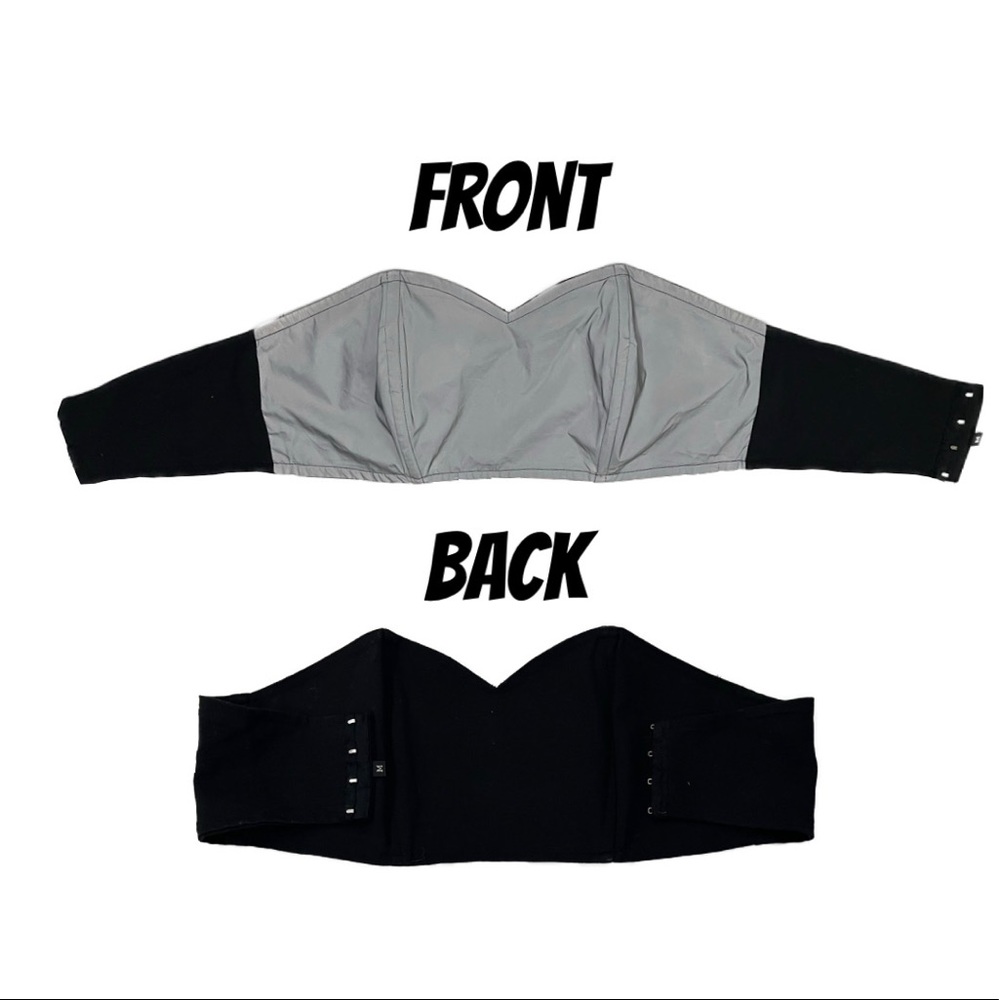Reflective Skirt and Crop Set